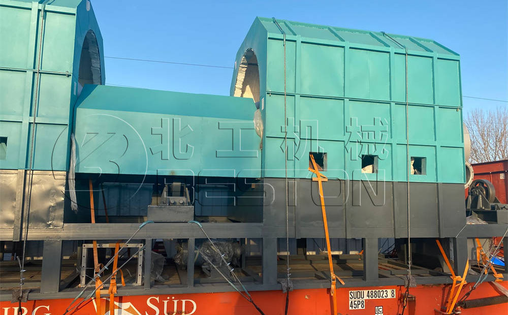 BST-50炭化爐發往土耳其